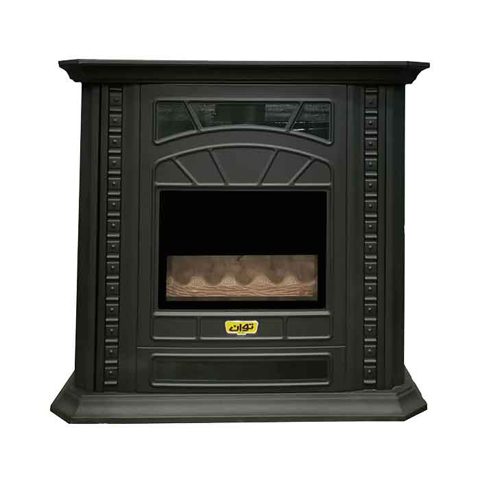 بخاری گازی طرح شومینه توان مدل اورانوس 28