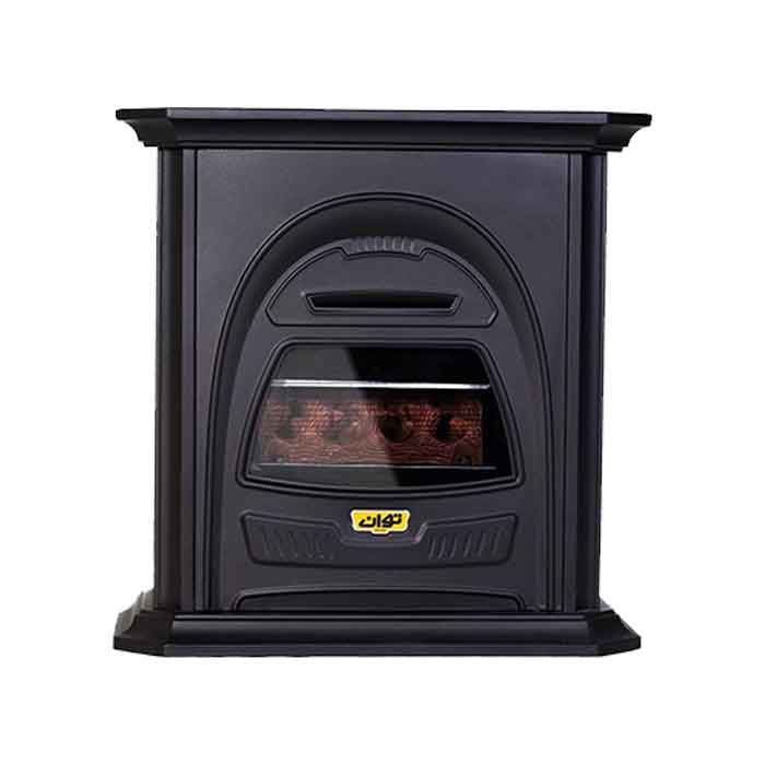 بخاری گازی طرح شومینه توان مدل کسری 24