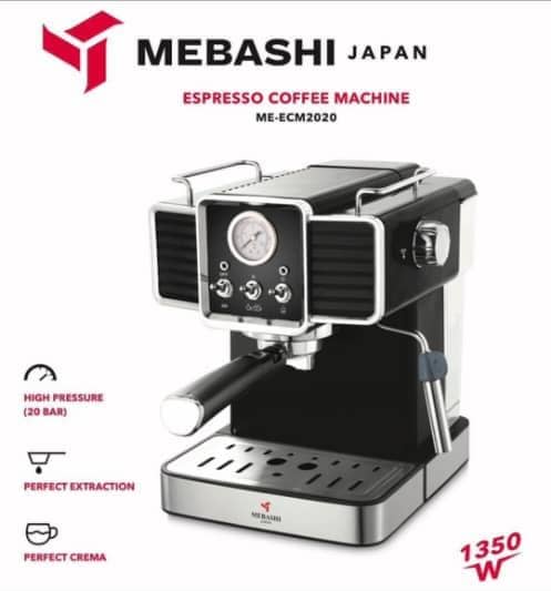 اسپرسو ساز خانگی 1.5 لیتری مباشی مدل ME-ECM2020